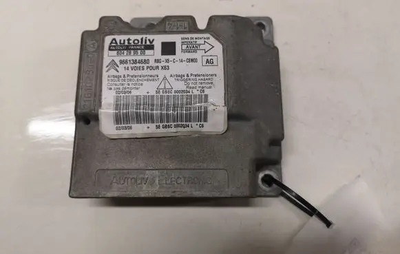 Citroen C6 Airbag control unit/module 9661384680