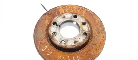 Citroen Xsara Rear brake disc neventiliuojamas