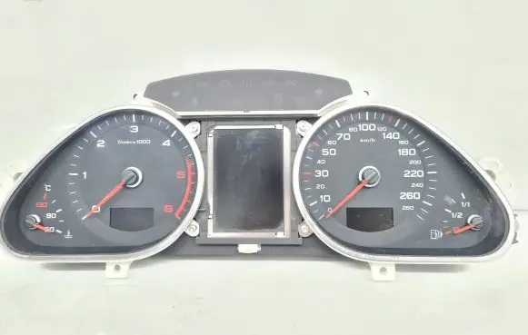 Audi A6 S6 C6 4F Speedometer (instrument cluster) 4F0920901N