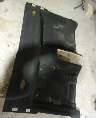 Volvo V40 Rear floor carpet liner 25615100