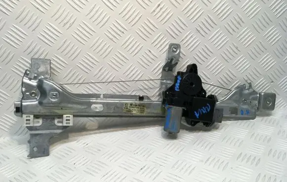 Peugeot 3008 I Rear door window regulator with motor 9682808780