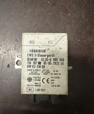 BMW 3 E46 Immobilizer control unit/module 61356905666 110187 05393245