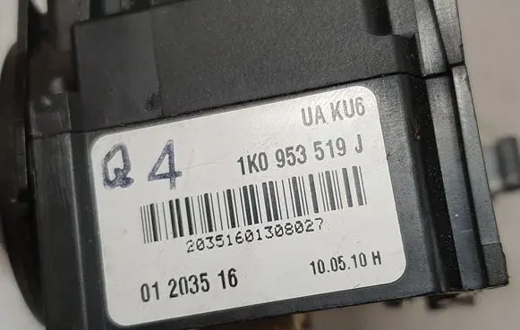 Seat Altea Wiper control stalk 1K0953519J 01203516