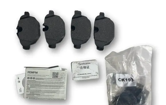 BMW 5 G30 G31 G38 Brake pads (rear) 34216892641 6892641