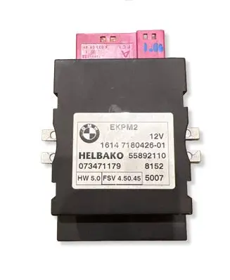 BMW 3 E92 E93 Fuel injection pump control unit/module 7180426
