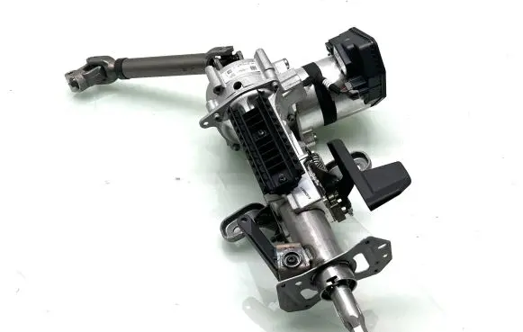 Steering wheel axle set