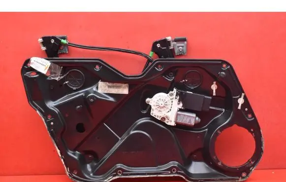 Seat Leon (1M) Front door window regulator with motor 1M0712733