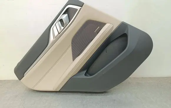 Rear door card panel trim
