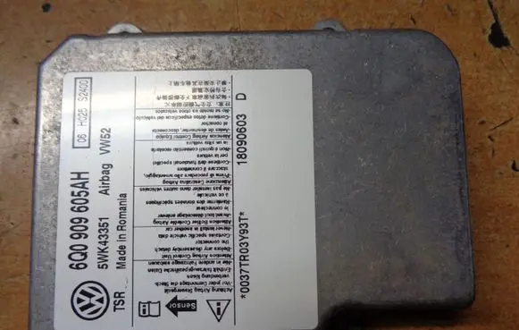 Volkswagen Caddy Airbag control unit/module 6Q0909605AH