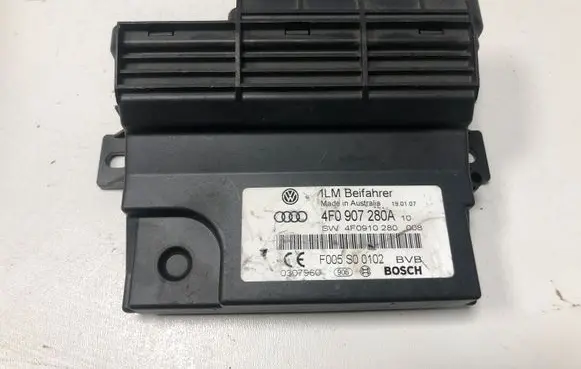 Audi A6 S6 C6 4F Other control units/modules 4F0907280A