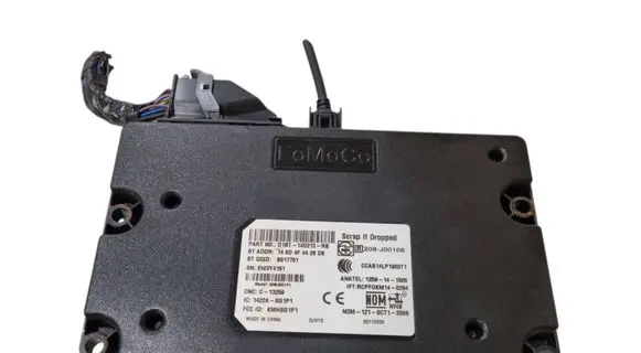 Ford Transit Courier Bluetooth control unit module D1BT14D212RB