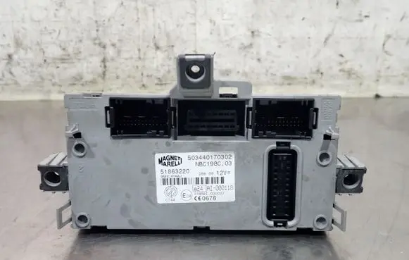 Fiat Bravo Central body control module 51863220