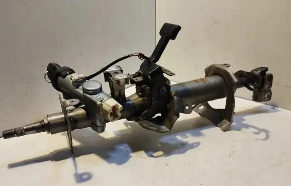 Steering wheel axle set