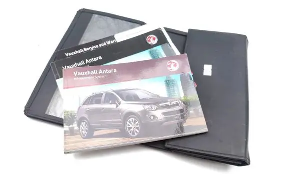 Opel Antara Owners service history hand book 