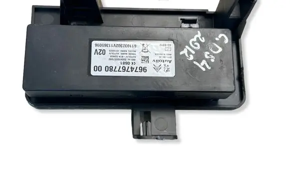 Citroen DS4 Bluetooth control unit module 9674767780