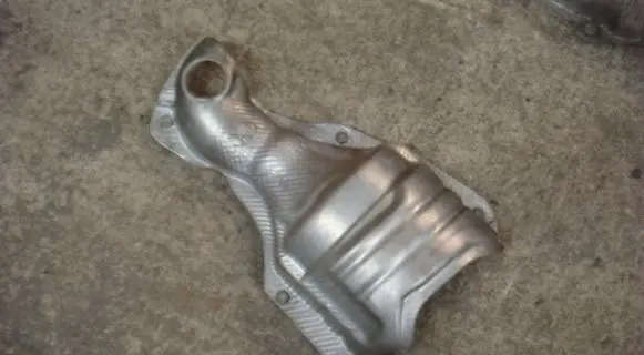 Fiat 500 Exhaust heat shield