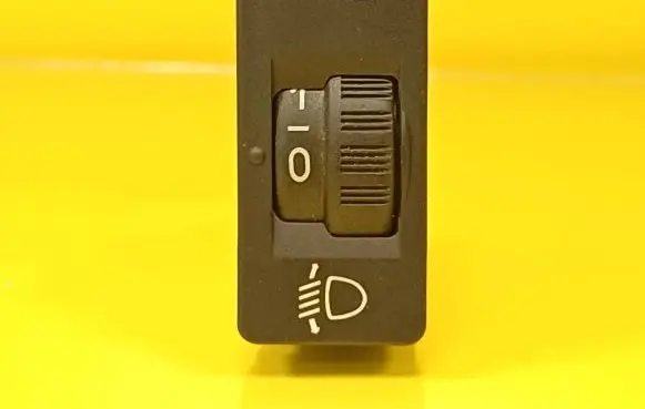 Peugeot 206 Headlight level height control switch