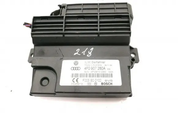 Audi A6 S6 C6 4F Power management control unit 4F0907280A 4F0910280