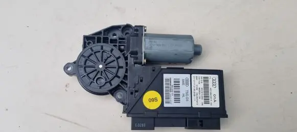 Audi A8 S8 D3 4E Rear door window regulator motor 4E0910802 4E0959801A 992834104