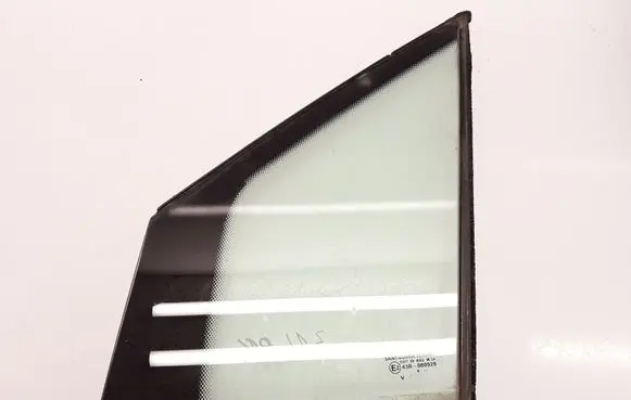 Citroen C8 Front door vent window glass four-door 43R000929 DOT39AS2M34