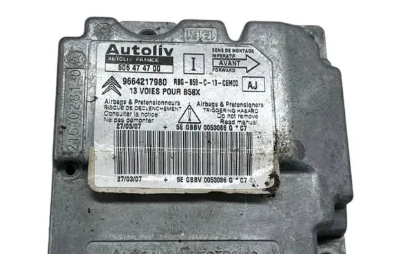 Citroen C4 I Picasso Airbag control unit/module 9664217980 606474700