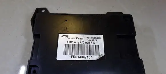 Nissan Primera Climate control unit ED1434710
