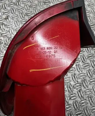 Mercedes-Benz ML W163 Rear/tail lights A1638202064