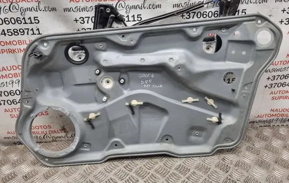 Volkswagen Golf IV Front window lifting mechanism without motor 1J4837756F