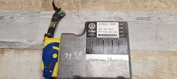 Volkswagen PASSAT B6 Airbag control unit/module 3C0909605K 10H029S2521