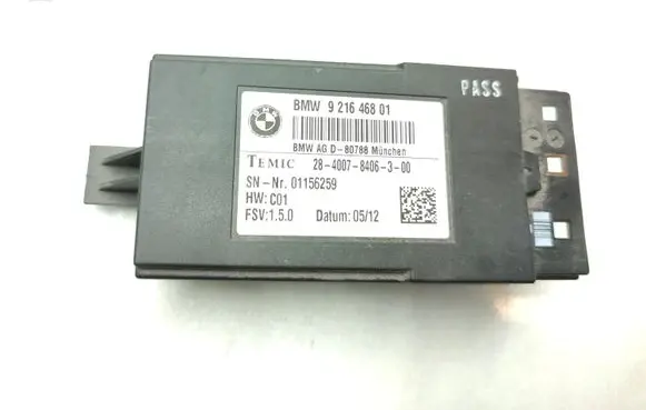 BMW 5 F10 F11 Seat control module 9216468