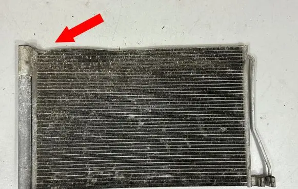 A/C cooling radiator (condenser)