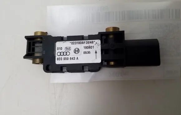 Audi A4 S4 B6 8E 8H Airbag deployment crash/impact sensor 8E0959643A