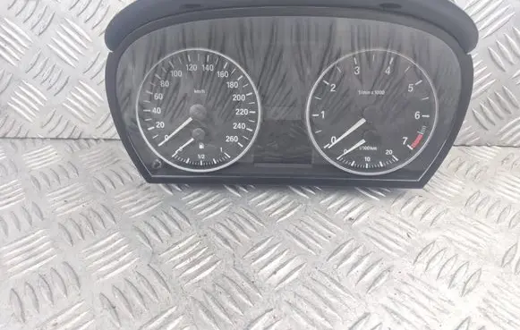 BMW 3 E90 E91 Speedometer (instrument cluster) 9122594 470066846 102533062