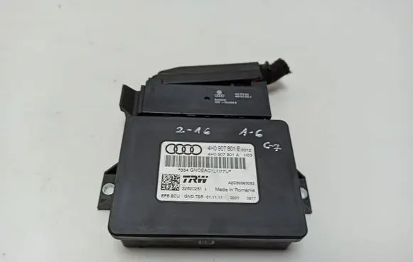 Audi A6 S6 C7 4G Hand brake control module 4H0907801E 4H0907801A
