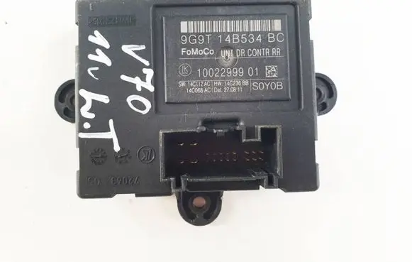 Volvo V70 Door control unit/module 9G9T14B534BC 1002299901