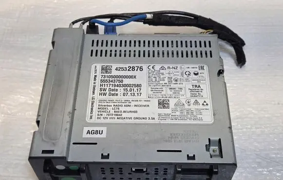 Opel Astra K Navigation unit CD/DVD player 42532876