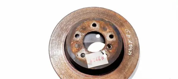 BMW 5 E60 E61 Rear brake disc ventiliuojamas