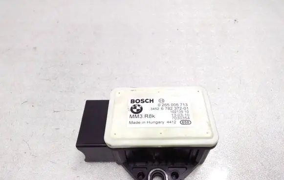 BMW X1 E84 ESP acceleration yaw rate sensor 6782372 0265005713 7030354
