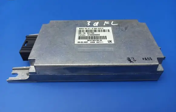 BMW 7 E65 E66 Voice control module 6960803 241763 01000232D0