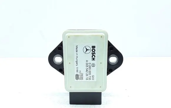 Mercedes-Benz E W212 ESP acceleration yaw rate sensor A0055422618 0265005735