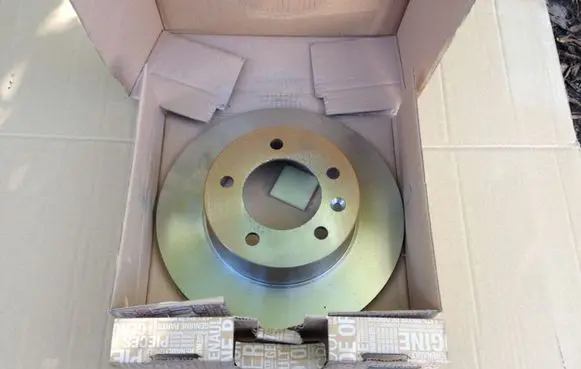 Ford Fiesta Rear brake disc