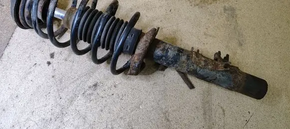 Citroen C3 Front shock absorber with coil spring 9653095480