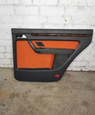 Rear door card panel trim