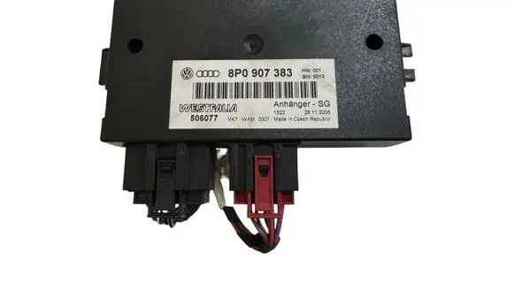 Volkswagen Golf Plus Tow bar trailer control unit/module 8P0907383 506077