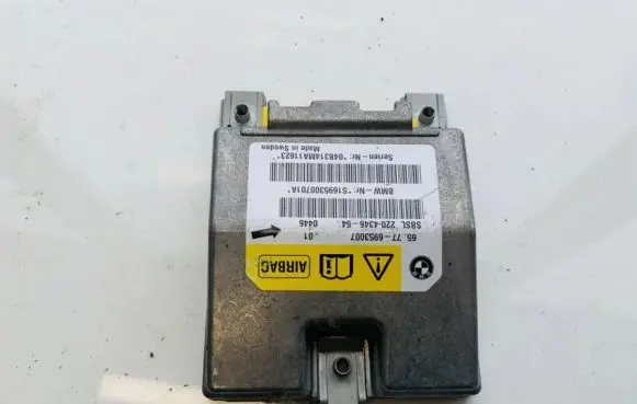 BMW 5 E60 E61 Airbag control unit/module 65776953007 6577-6953007