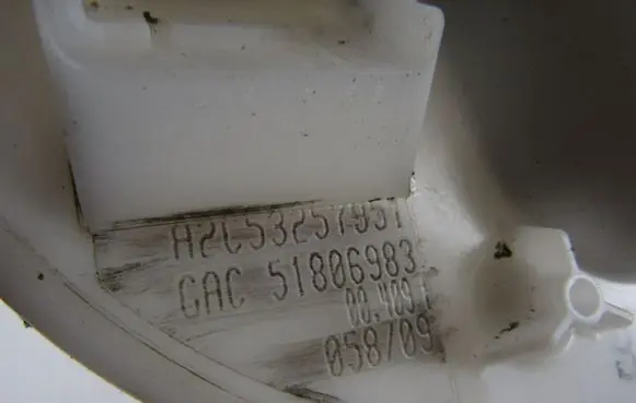 Ford Ka In-tank fuel pump 51806983