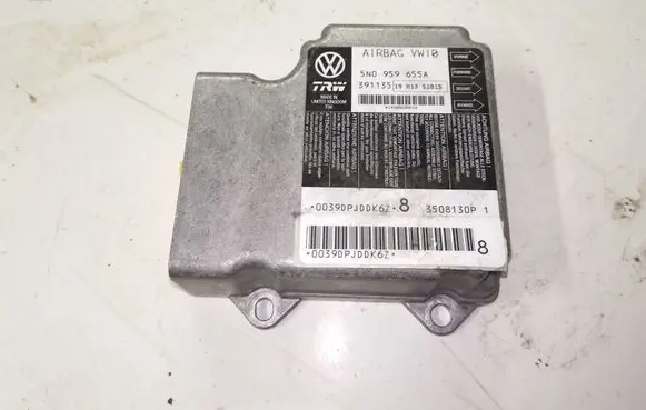 Volkswagen PASSAT B6 Airbag control unit/module 5N0959655A