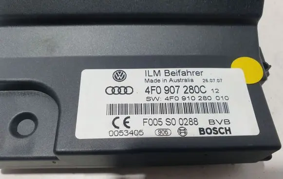 Audi A6 S6 C6 4F Power management control unit 4F0907280C
