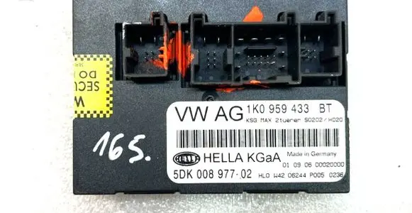 Skoda Octavia Mk2 (1Z) Comfort/convenience module 1K0959433BT