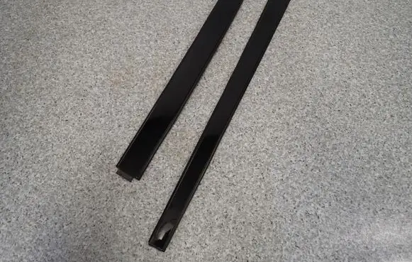 Roof trim bar molding cover